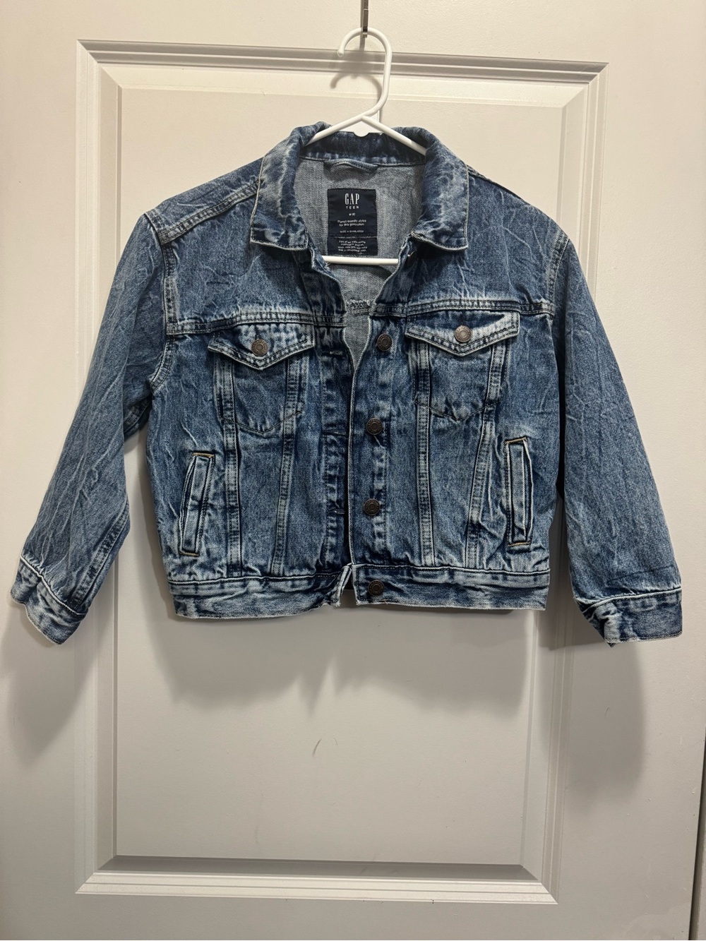 & Other Stories Light Blue Washed Denim Jacket